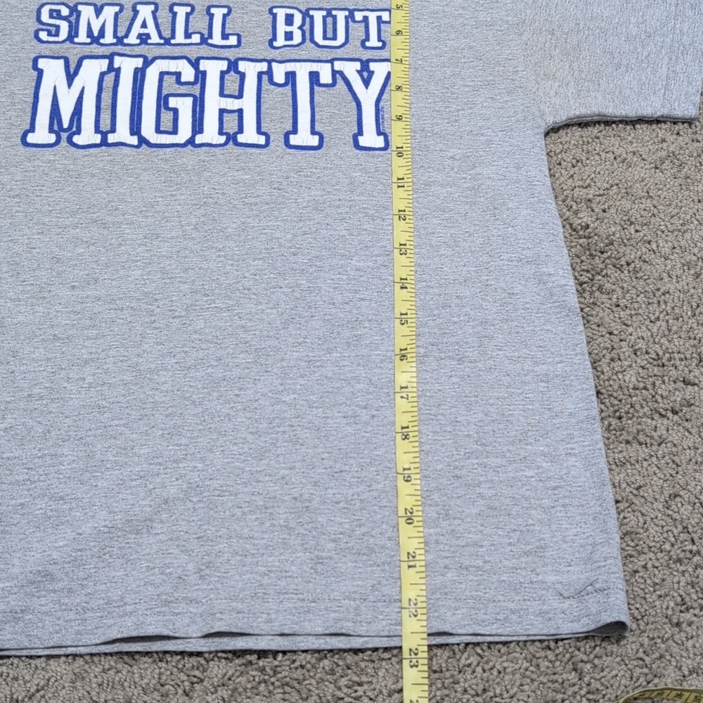 Small But Mighty T-Shirt Gray Women's XS/S - Picture 7 of 8